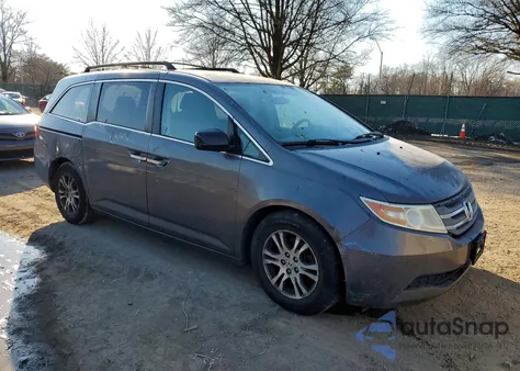 2012 Honda Odyssey Ex z USA, uszkodzony, nr VIN 5FNRL5H4XCB001441